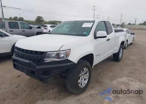 2019 Chevrolet Colorado Wt from USA, damaged, VIN 1GCHSBEN5K1122296